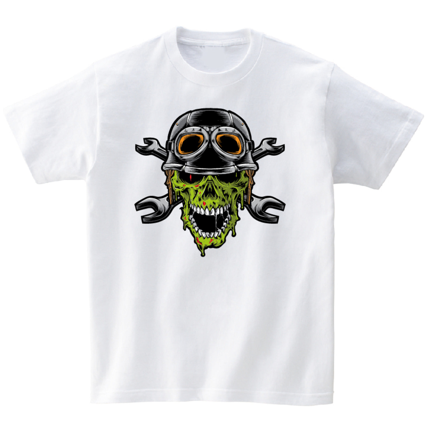 헬멧 좀비 반팔 그래픽 몬스터 티셔츠 기본 monster.03