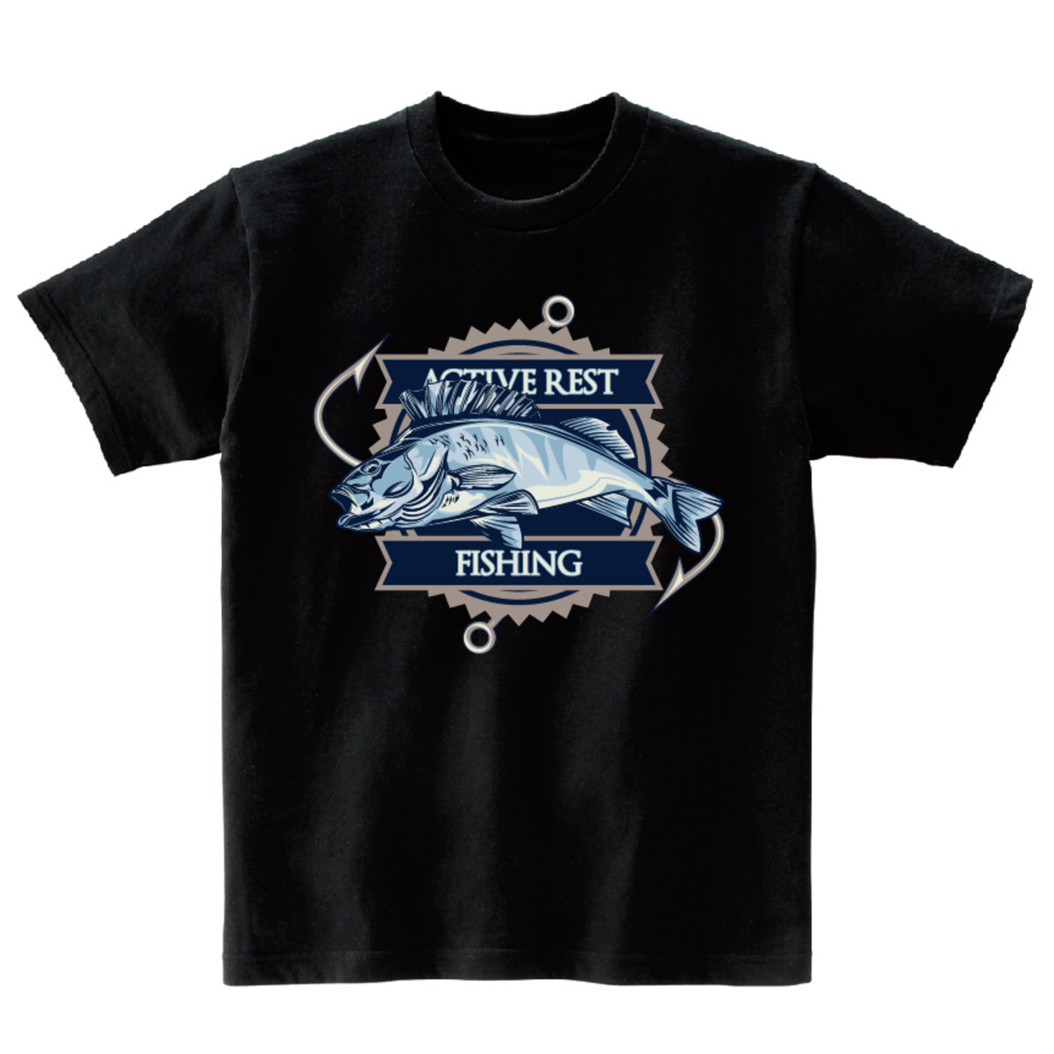물고기 낚시 반팔 그래픽 티셔츠 기본 fish.09