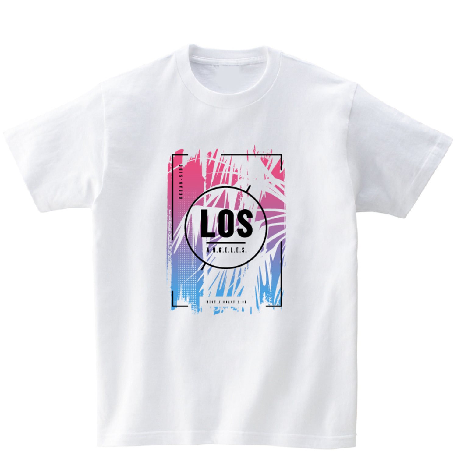 LOS 빈티지 반팔 그래픽 티셔츠 기본 tour.02