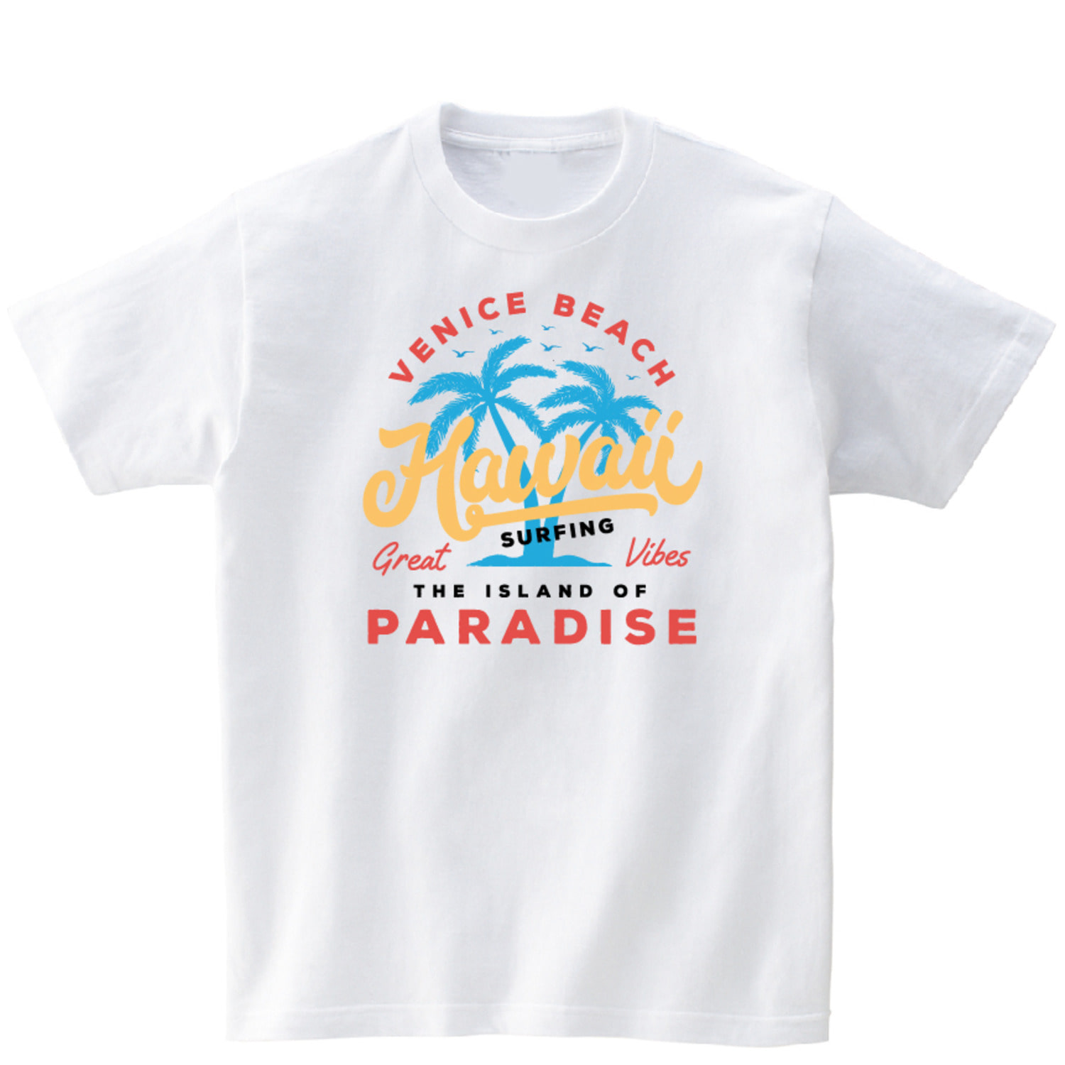 하와이 빈티지 반팔 그래픽 티셔츠 기본 tour.04
