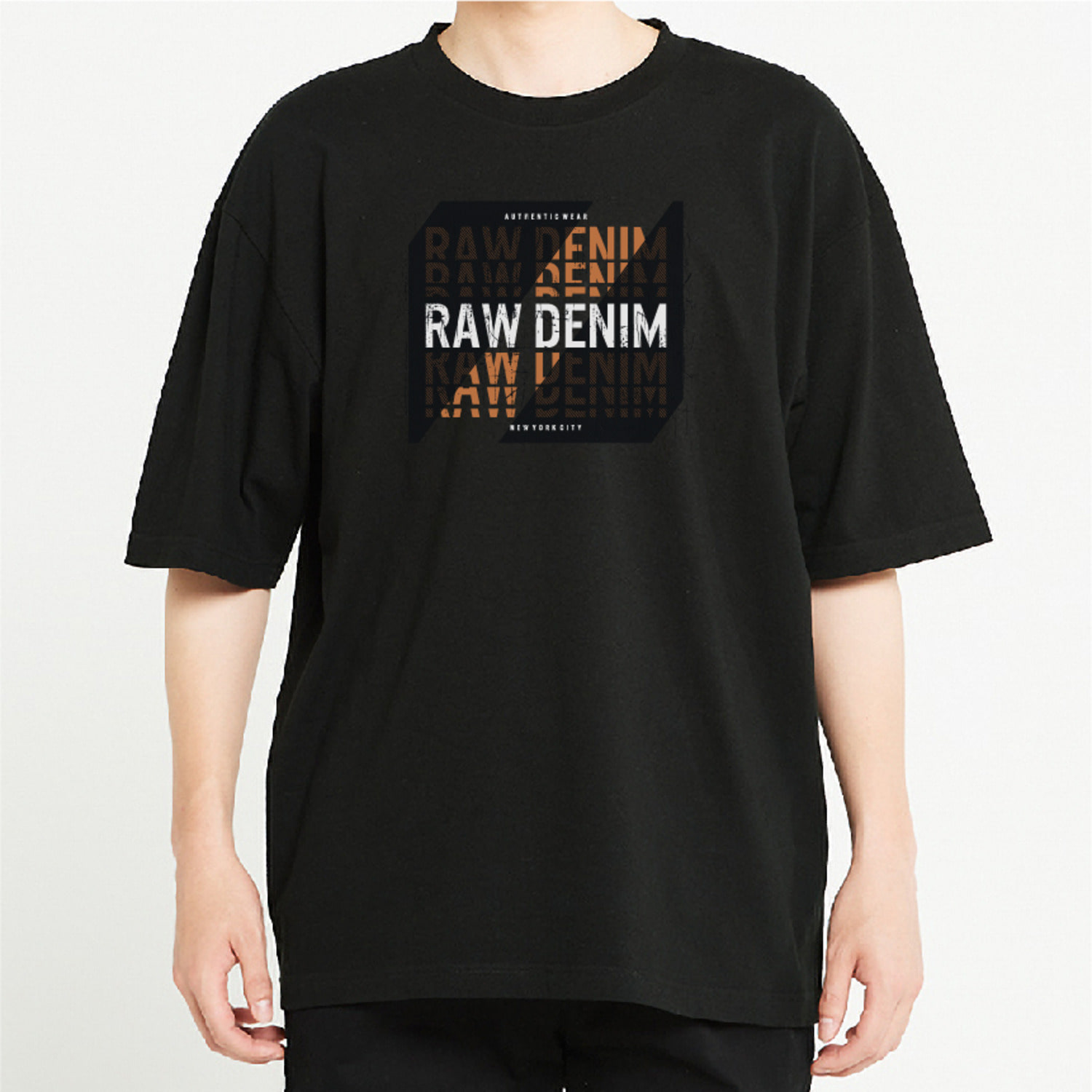 DENIM 여행 그래픽 오버핏 티셔츠 휴가 tour.19