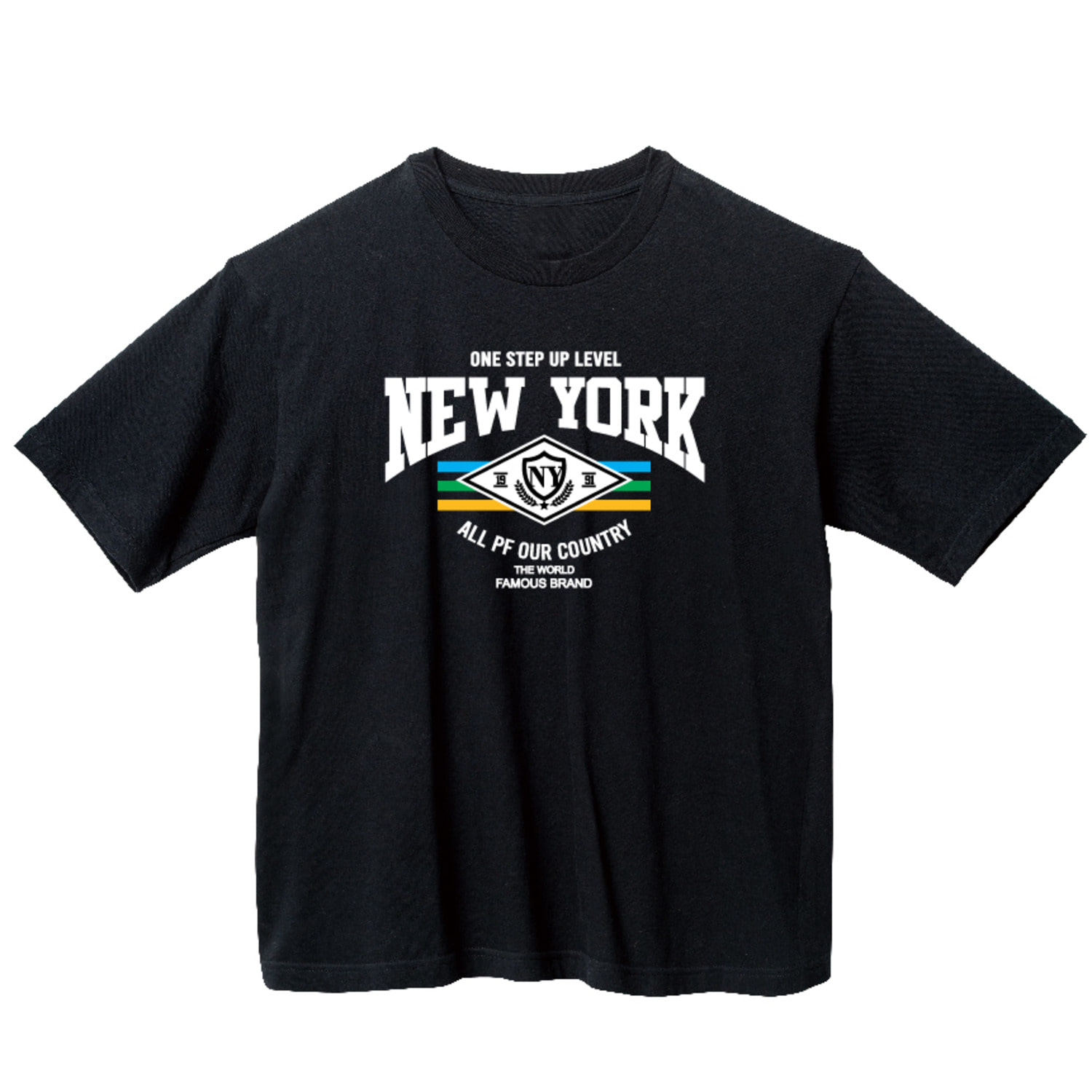 N.Y 여행 그래픽 오버핏 티셔츠 휴가 tour.15