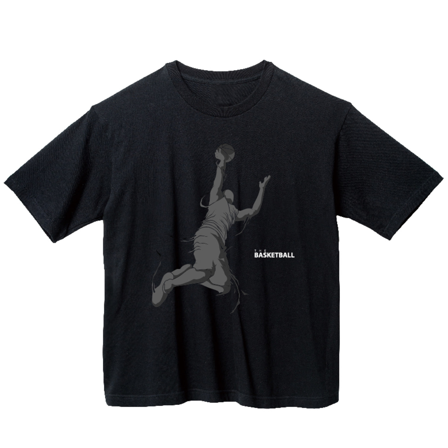 농구 기술 그래픽 오버핏 티셔츠 health.19