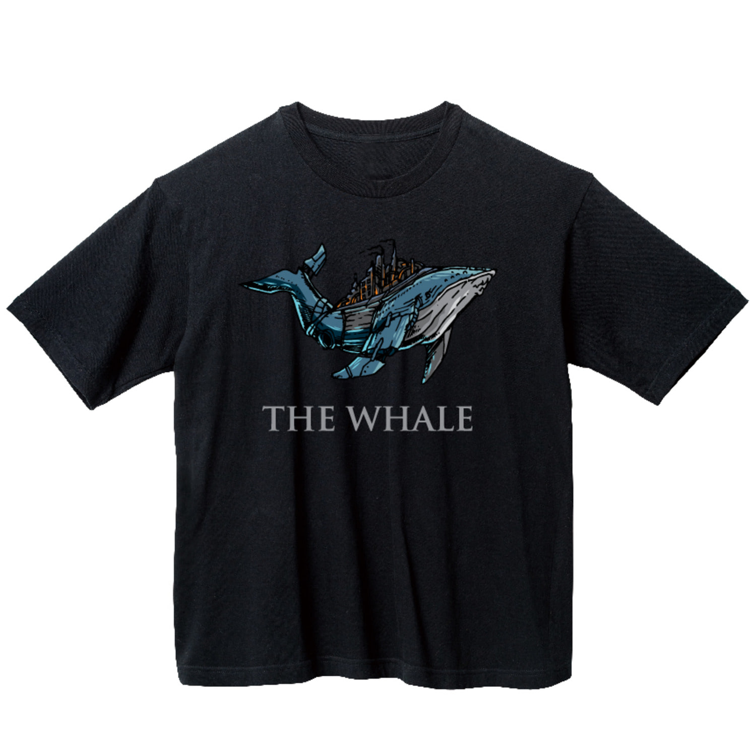 고래 빈티지 그래픽 오버핏 티셔츠 animal.30