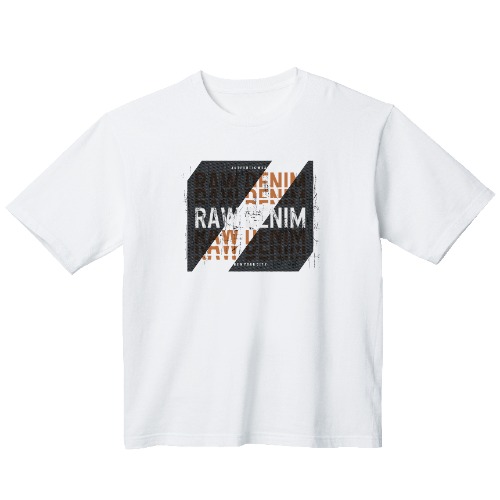 DENIM 여행 그래픽 오버핏 티셔츠 휴가 tour.19