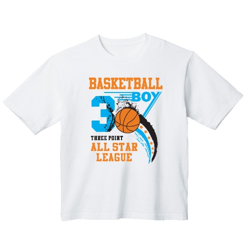 농구 빈티지 그래픽 오버핏 티셔츠 health.88