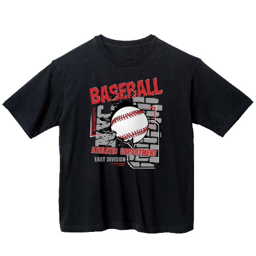 야구 빈티지 그래픽 오버핏 티셔츠 health.90