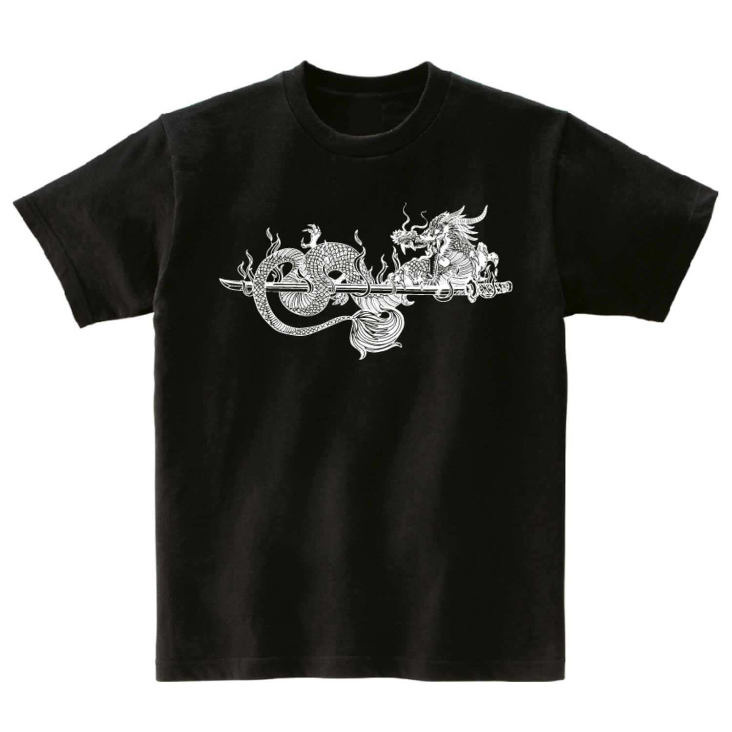검 과 용 반팔 그래픽 몬스터 티셔츠 기본 monster.05