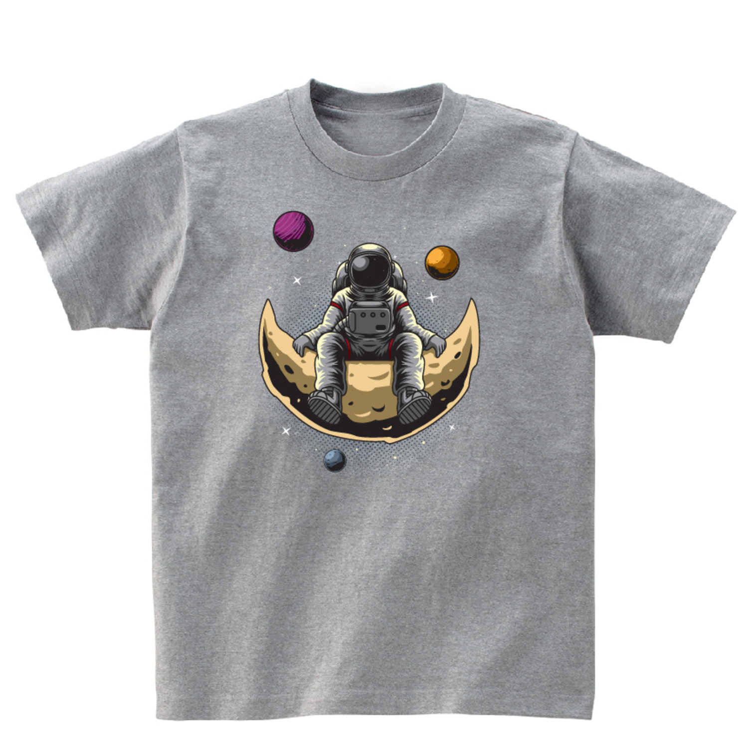 달에간 우주인 반팔 그래픽 티셔츠 기본 art.33