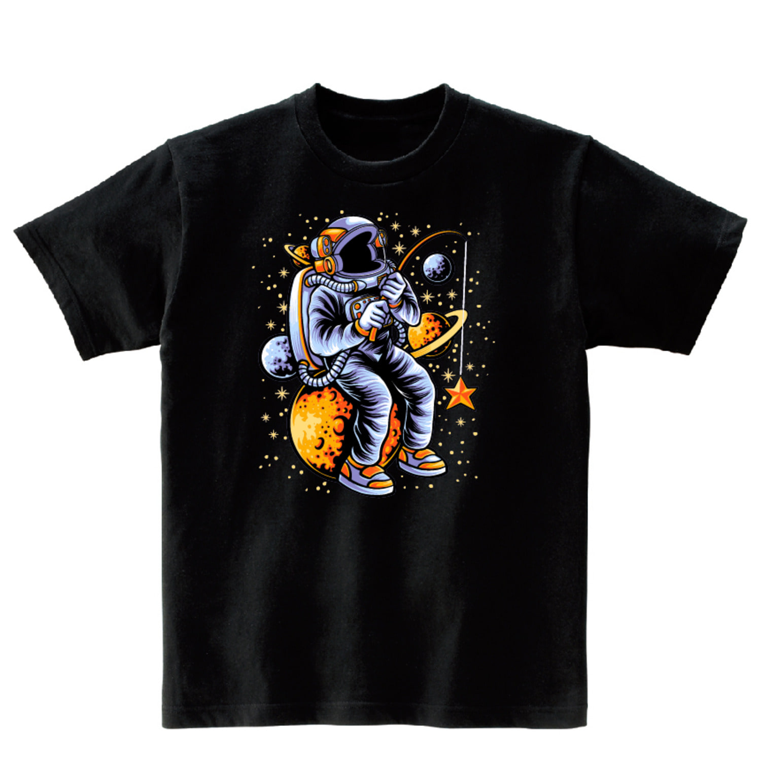 행성 우주인 반팔 그래픽 티셔츠 기본 art.27
