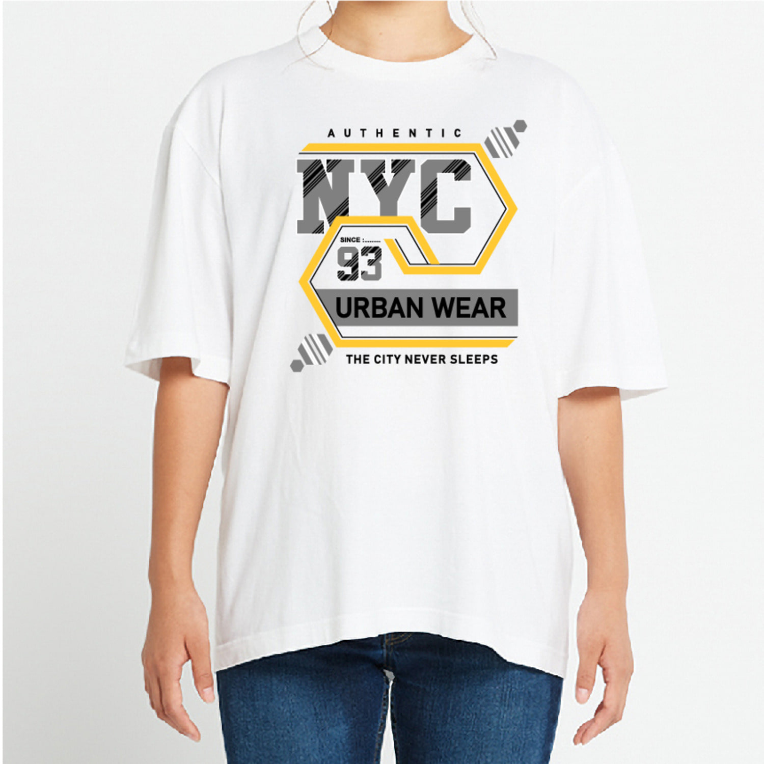 N.Y.C 여행 그래픽 오버핏 티셔츠 휴가 tour.32