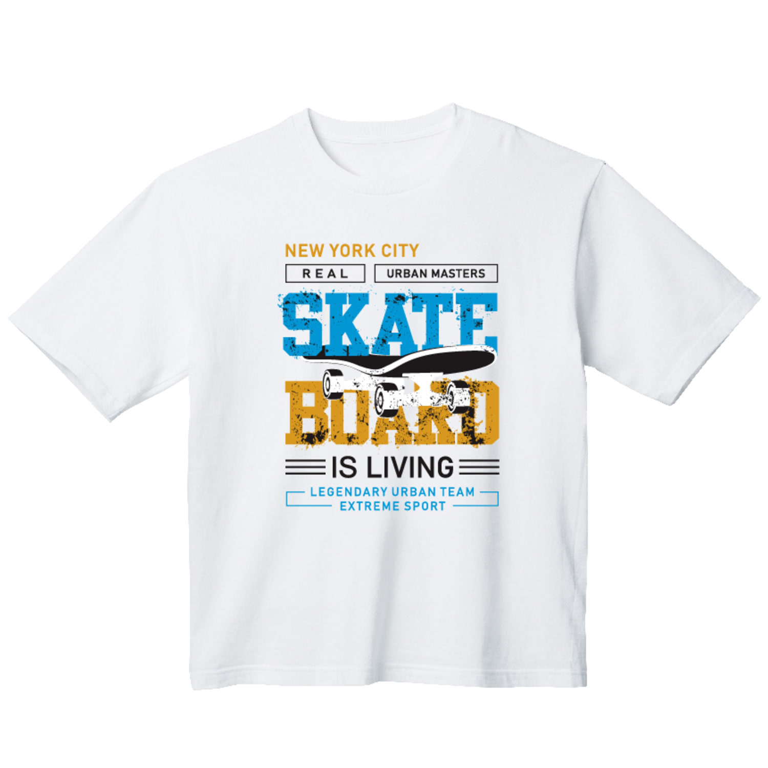 스케이드 보드 빈티지 오버핏 티셔츠 health.85