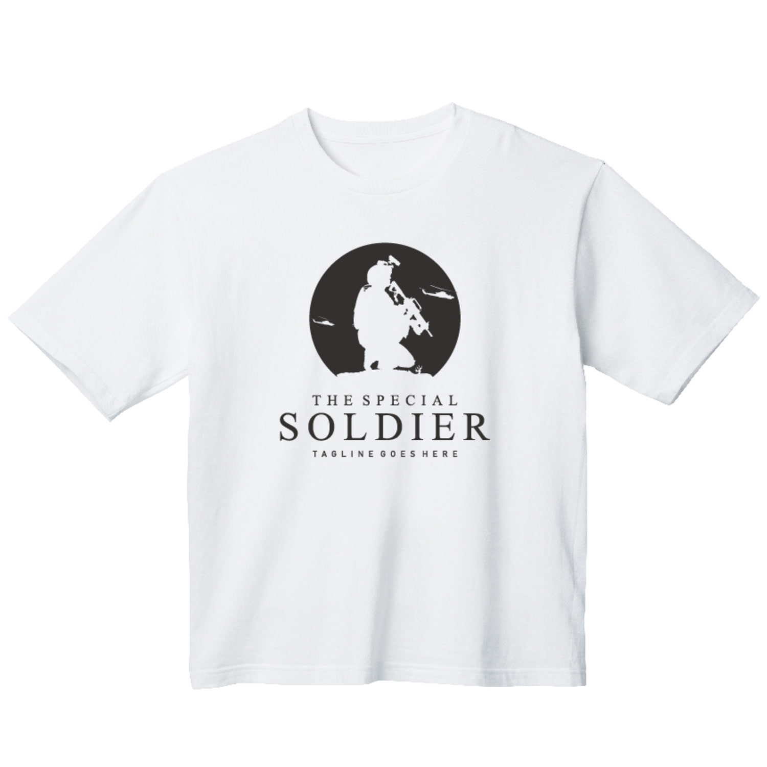 군인 그래픽 오버핏 티셔츠 army.02