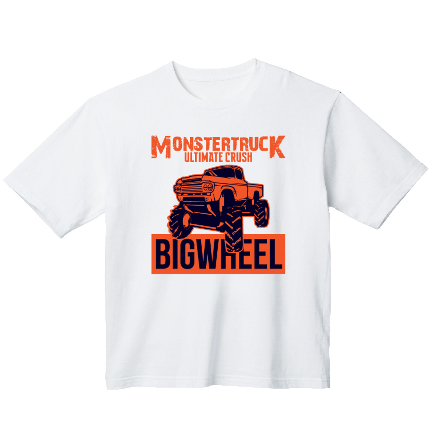 BIGWREEL 빈티지 그래픽 오버핏 티셔츠 car.08