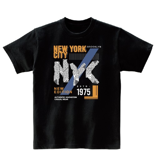N.Y.K CITY 반팔 그래픽 티셔츠 기본 tour.10