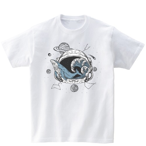 고래 반팔 그래픽 티셔츠 기본 animal.17