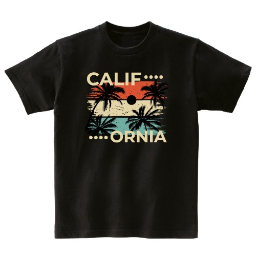 캘리포니아 반팔 그래픽 티셔츠 기본 tour.12