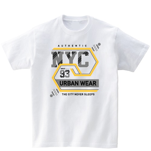N.Y.C 그래픽 반팔 그래픽 티셔츠 기본 tour.32