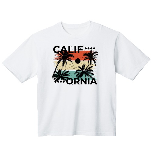 캘리포니아 여행 그래픽 오버핏 티셔츠 휴가 tour.12