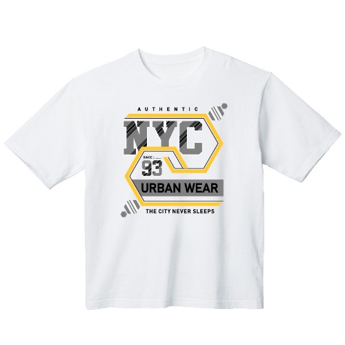 N.Y.C 여행 그래픽 오버핏 티셔츠 휴가 tour.32