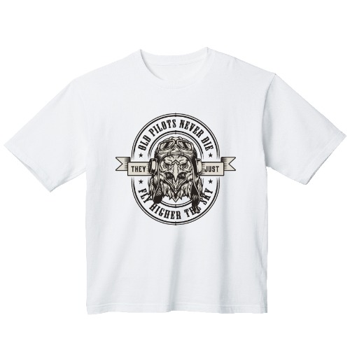 독수리 공군 그래픽 오버핏 티셔츠 army.18
